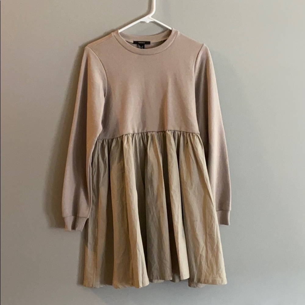 Forever 21 Tan Cute Dress